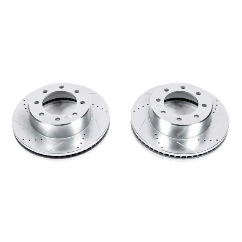 Power Stop 11-22 Ram 3500 Front Drilled & Slotted Rotor - Pair