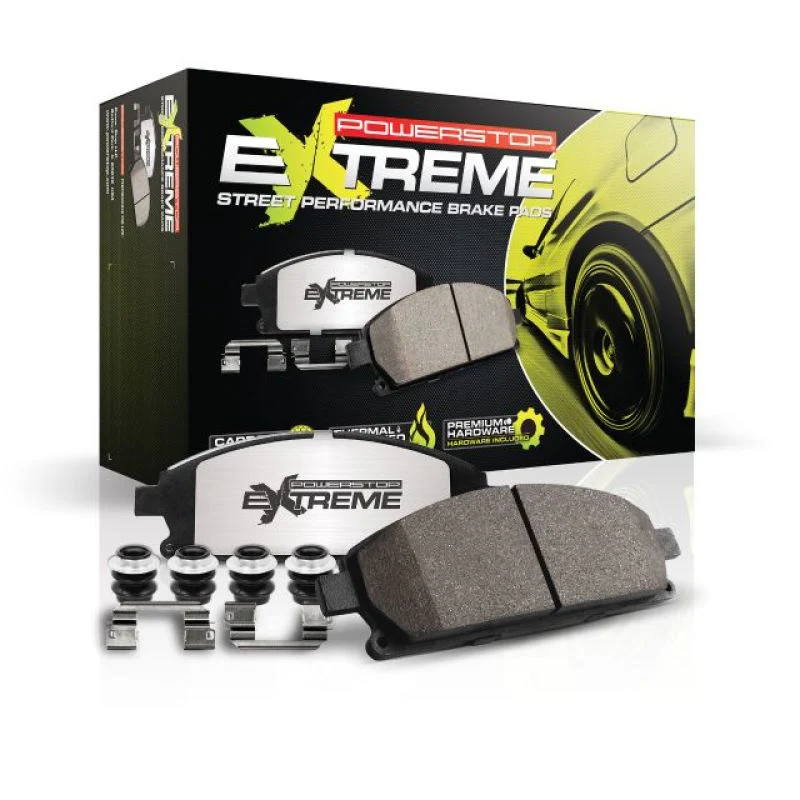 Power Stop 13-14 Chrysler 200 Front Z26 Extreme Street Brake Pads w/Hardware - Image 2
