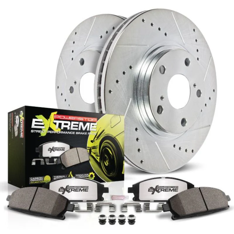 Power Stop 15-20 Dodge Charger Front Z26 Street Brake Kit - Image 2