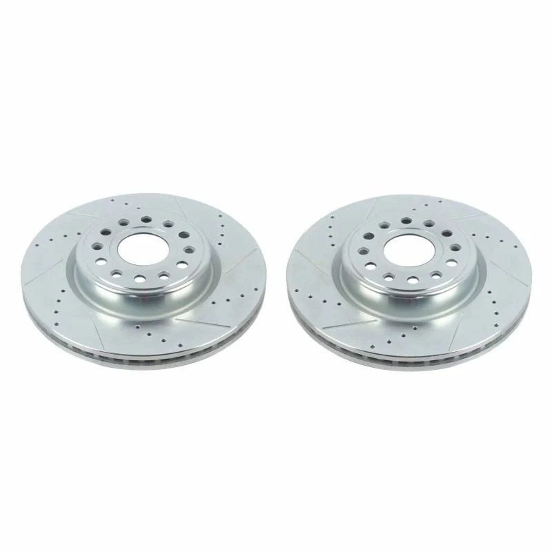 Power Stop 20-22 Ram 1500 Front Drilled & Slotted Rotor - Pair