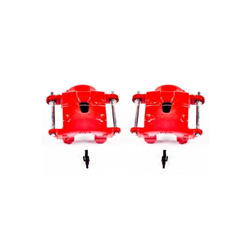 Power Stop 78-85 Avanti II Front Red Calipers w/o Brackets - Pair