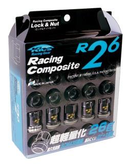 Project Kics 12X1.50 Black R26 Lug Nuts - 16+4 - Image 3