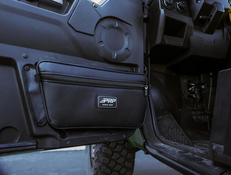 PRP 2020+ Yamaha Wolverine RMAX Front Door Bags - Black (Pair) - Image 4