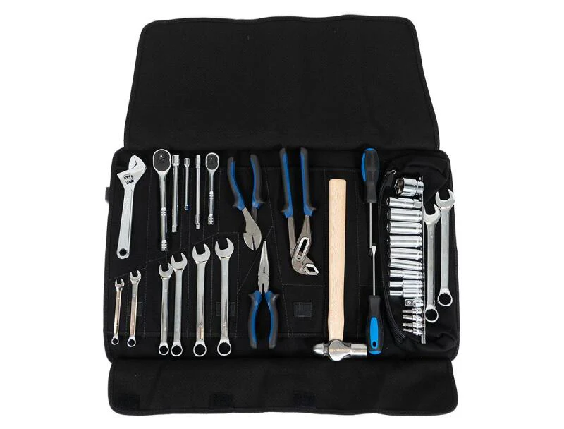 PRP 35pc Can-Am Roll Up Tool bag Tool kit - Black - Image 5