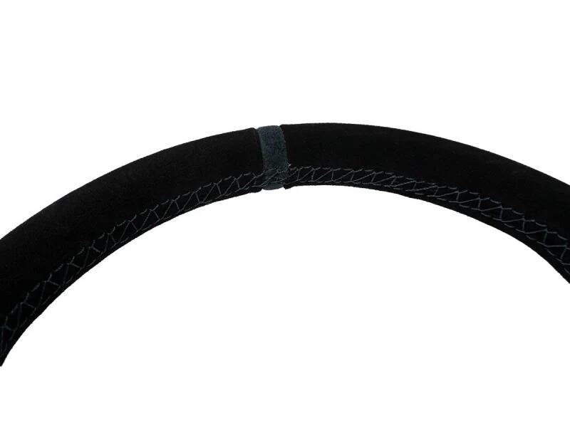 PRP Comp-R D-Shape Suede Steering Wheel - Blue - Image 5