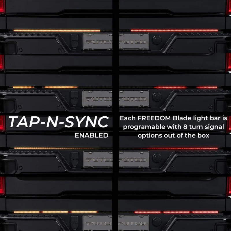 Putco 2024 Chevrolet Silverado HD Freedom Blade Tailgate Light Bar with Plug-N-Play Connector - Image 6