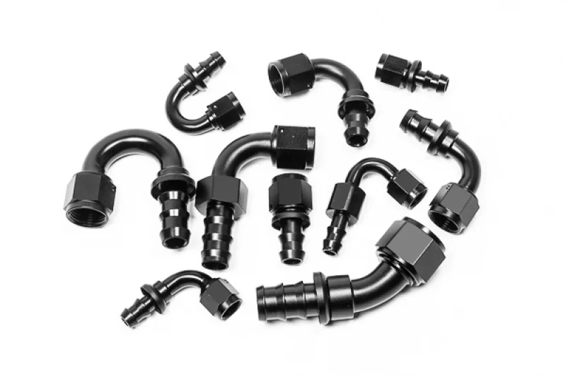Radium Engineering -6AN 180 Degree Push-Lok Hose End - Image 2