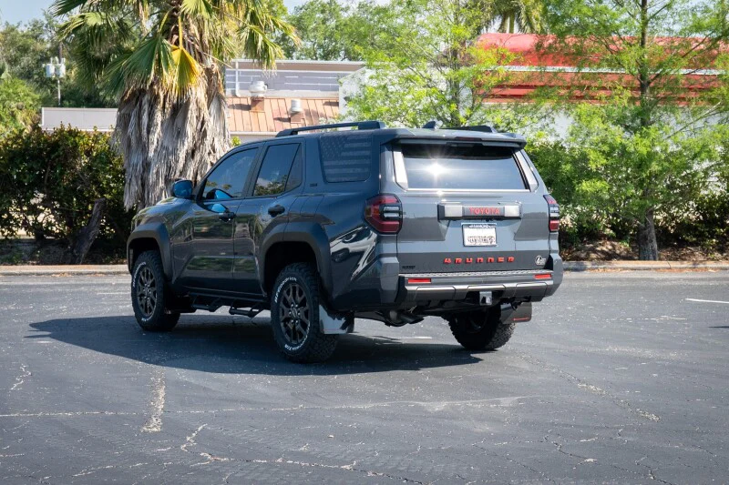 Rally Armor 25-26 Toyota 4Runner Black UR Mud Flap w/ White Logo - Image 7