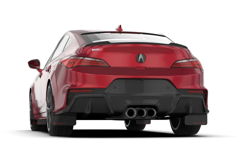 Rally Armor 23-26 Acura Integra Type S Black Mud Flap w/Dark Grey Logo - Image 3
