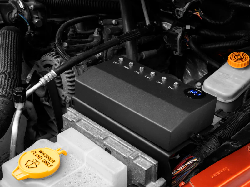 Raxiom 07-18 Jeep Wrangler JK Control Box w/ Switch Panel - Image 7
