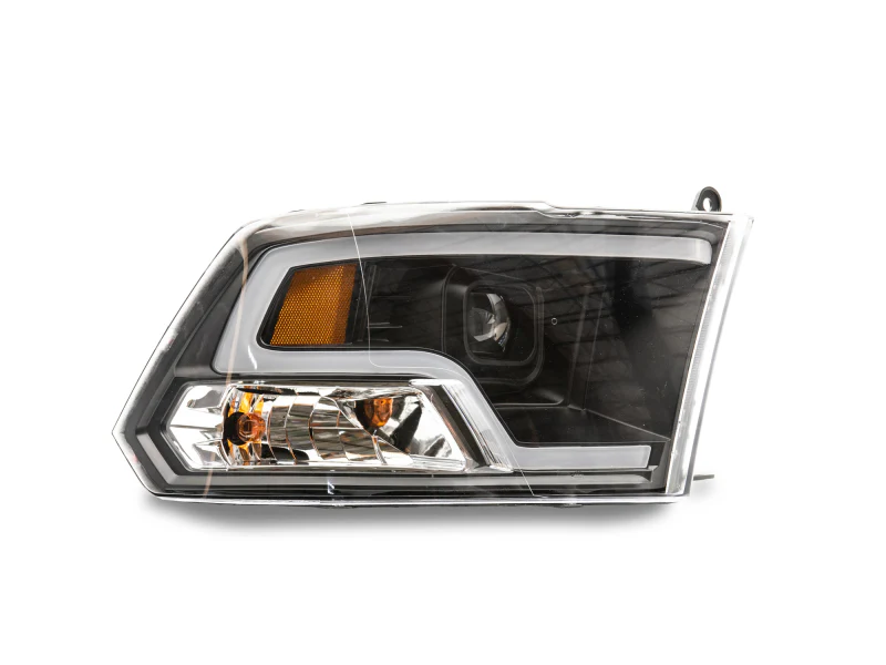 Raxiom 09-18 RAM 1500 LED Halo Projector Headlights- Black Housing (Clear Lens) - Image 5