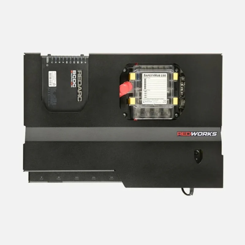 REDARC REDWorks Nomad50 Power Panel w/50A BCDC Alpha R Battery Charger - Image 3
