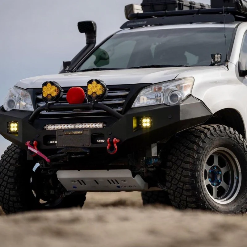 Rival 2010-2024 Toyota 4Runner 5th Gen 2010-2023 Lexus GX460 Aluminum Engine Skid Plate - Image 3