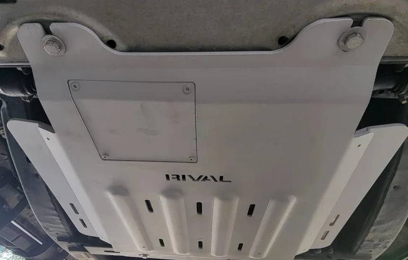 Rival 2015-2026 Ford F150 EcoBoost Only Aluminum Transmission Catalytic Converter Skid Plate - Image 6