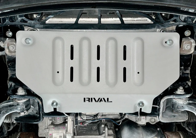 RIVAL 2015-2026 Ford F150 Expedition Aluminum Radiator Skid Plate - Image 3