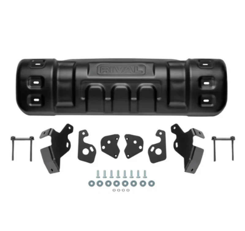 Rival 18-26 Jeep Wrangler JL 07-18 Jeep JK 20-26 Jeep Gladiator Except Mojave Lower Skid Plate - Image 5