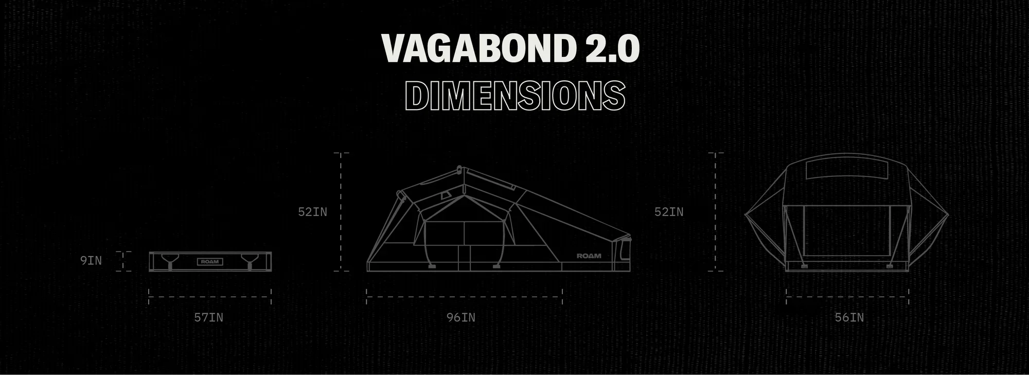 ROAM Vagabond 2.0 Rooftop Tent - Image 21