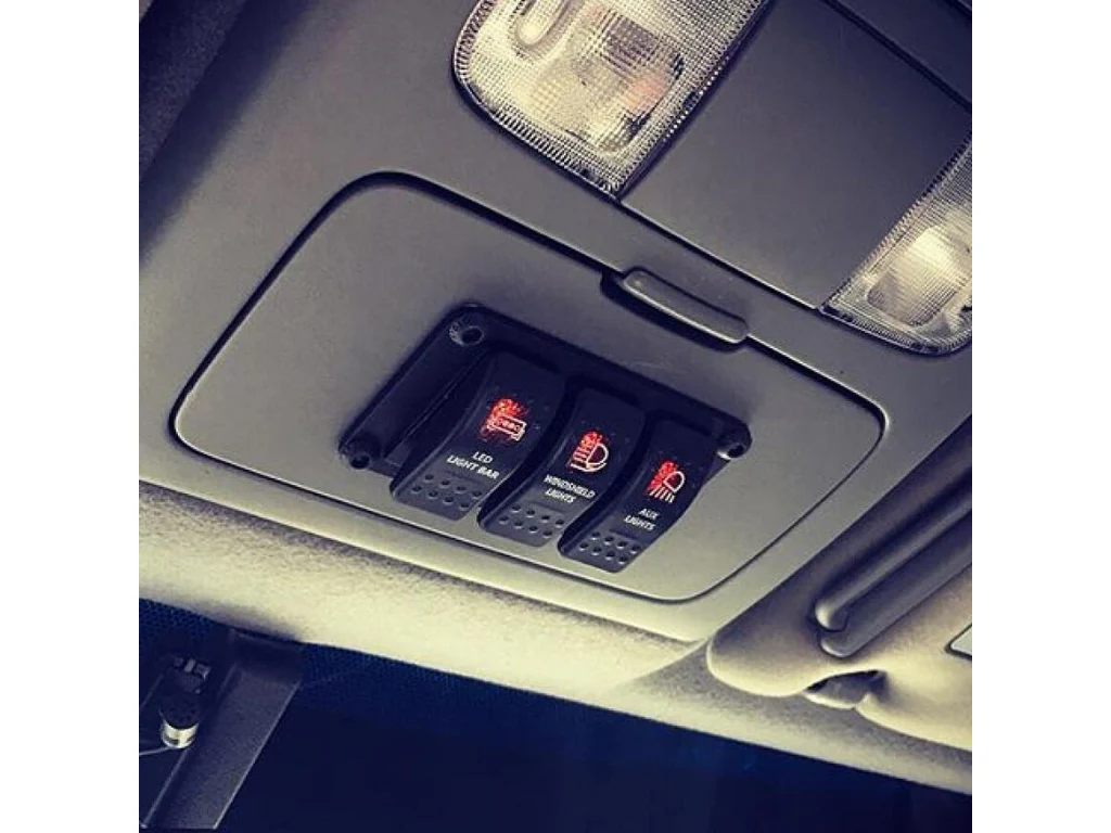 Rocker Switch Panel (3) For 2016-2023 Toyota Tacoma - Image 3
