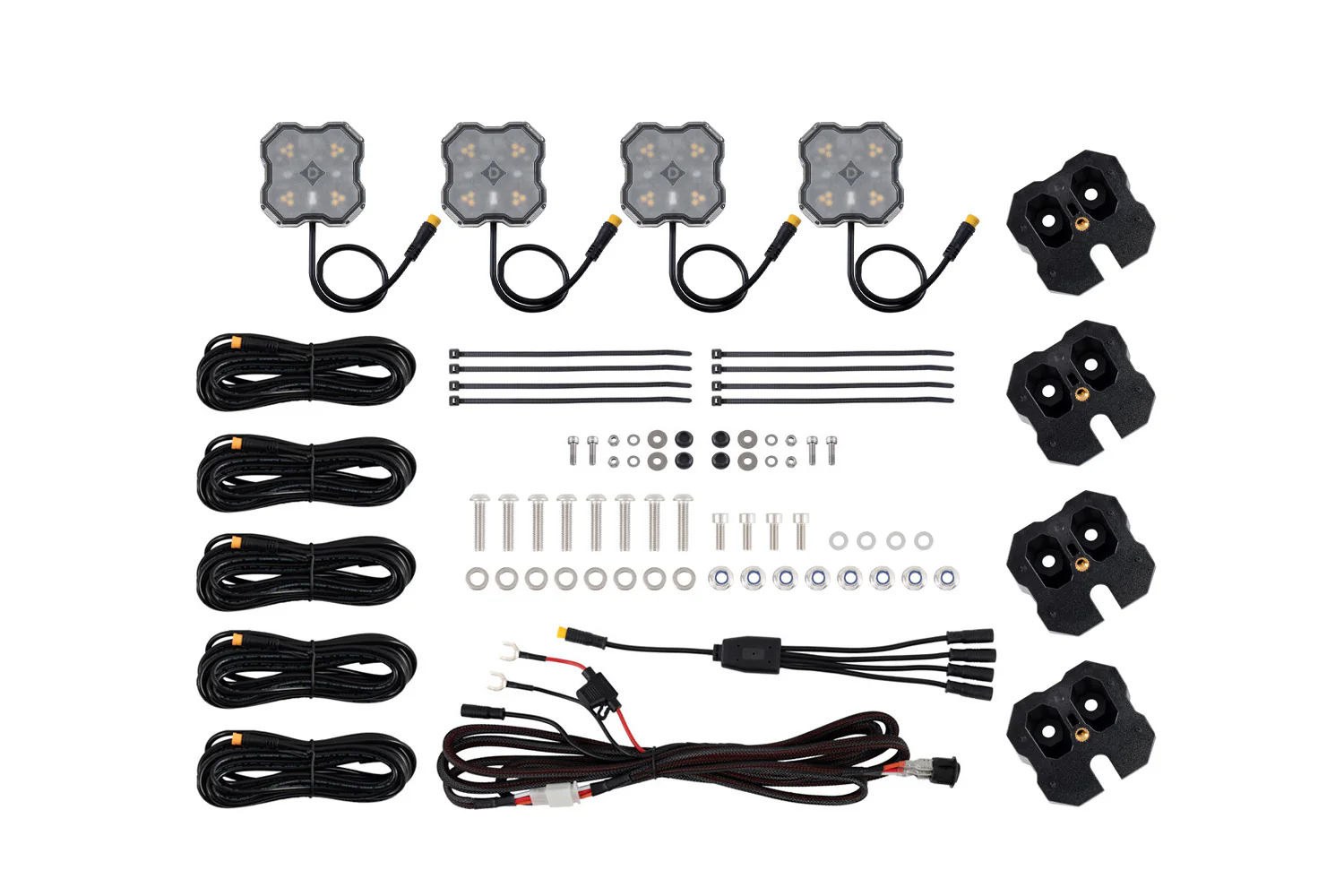 Roof Rack Scene Light Dual Color Amber/White Kit