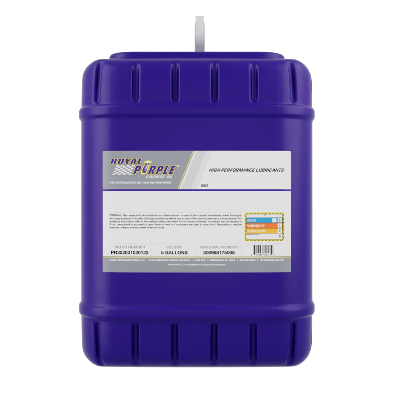 Royal Purple Duralec Super Diesel 15W40 CK-4 Motor Oil - 5 Gallon