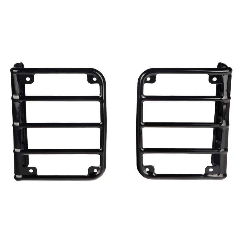 Rugged Ridge 07-18 Jeep Wrangler Black Tail Light Euro Guards - Image 2
