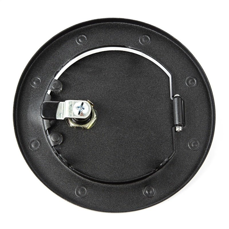 Rugged Ridge 07-18 Jeep Wrangler JK Textured Black Locking Gas Cap Door - Image 5