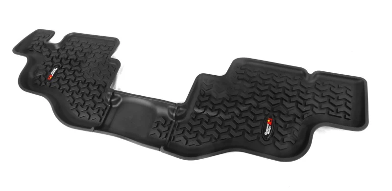 Rugged Ridge Floor Liner Rear Black 1976-1986 Jeep CJ-7 87-95 Jeep Wrangler YJ - Image 3