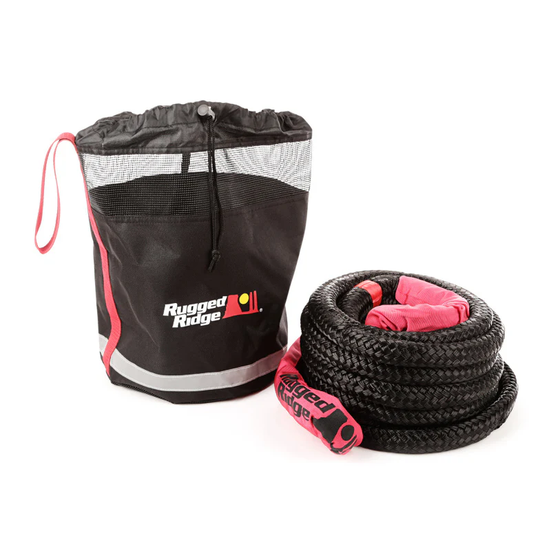 Rugged Ridge Kinetic Recovery Rope with Cinch Storage Bag - Image 2