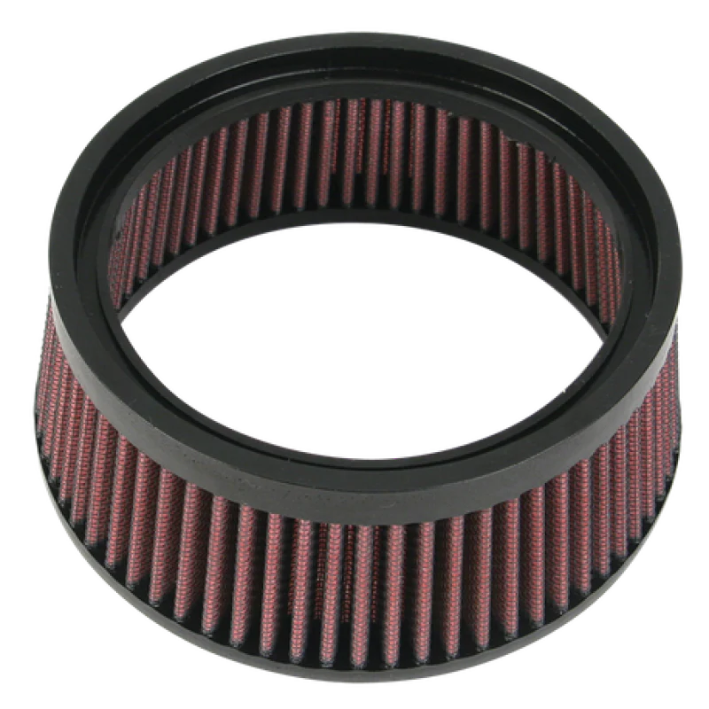 S&S Cycle 1in Taller Pleated Stealth Air Filter Only
