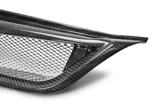 Seibon 11-13 Subaru Impreza/WRX/STi Carbon Fiber Front Grill - Image 15
