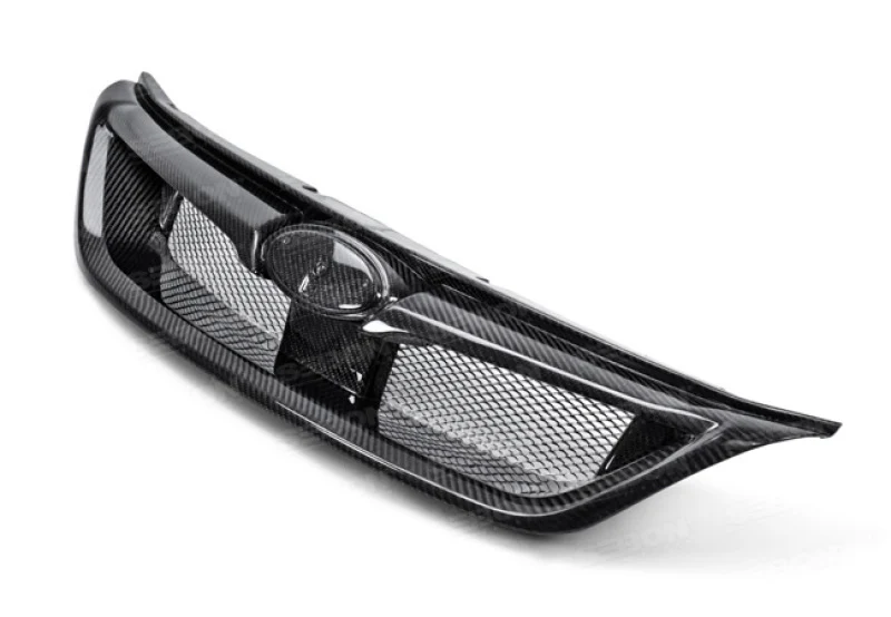 Seibon 11-13 Subaru Impreza/WRX/STi Carbon Fiber Front Grill - Image 5