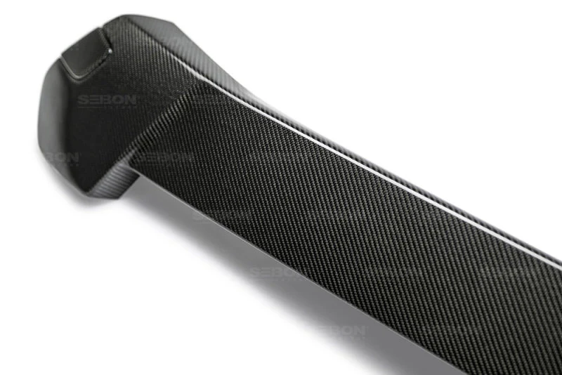 Seibon 16+ Ford Focus RS Carbon Fiber Front Bumper Garnish - Image 8