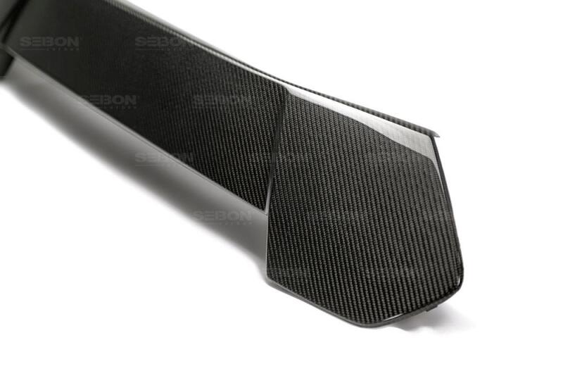 Seibon 16+ Ford Focus RS Carbon Fiber Front Bumper Garnish - Image 9