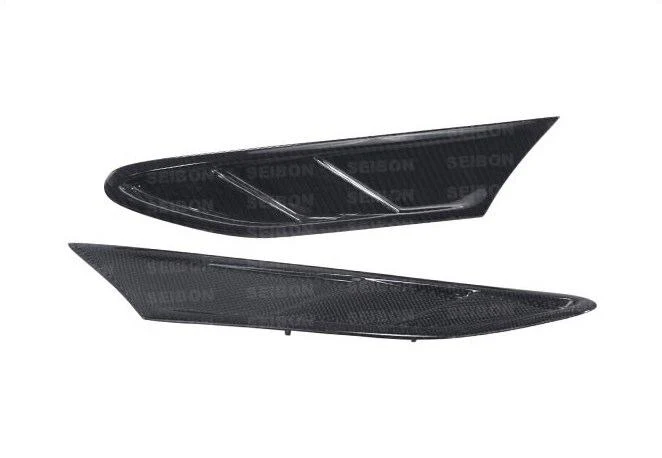 Seibon 17-18 Honda Civic Type-R Carbon Fiber Fender Ducts (Pair) - Image 4