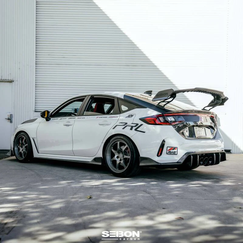 Seibon 23-24 Honda Civic Type R MB-Style Carbon Fiber Rear Spoiler