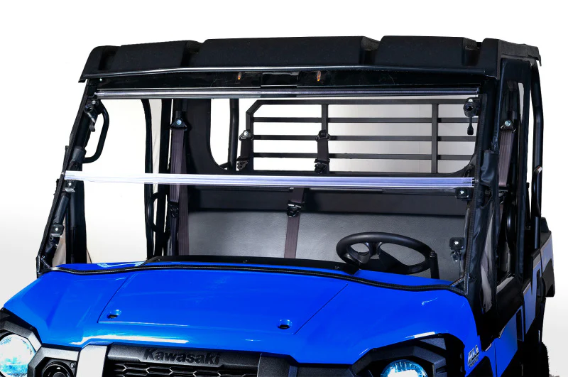 Seizmik 15-23 Kawasaki Mule PRO-FX/FXT Windshield Folding UV1S Poly - Image 3