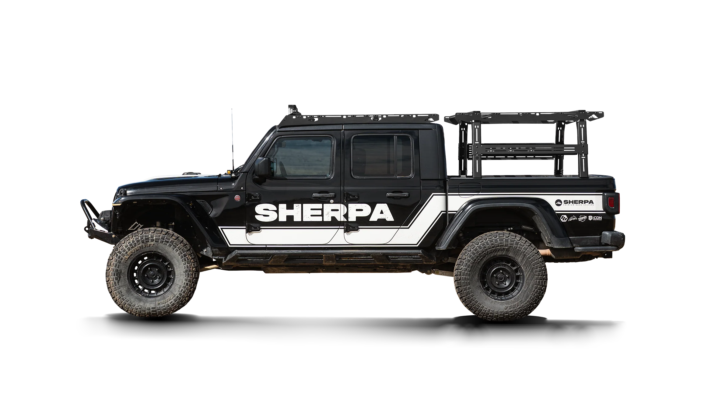 Jeep Gladiator Rack Height PAK System Bed Rack