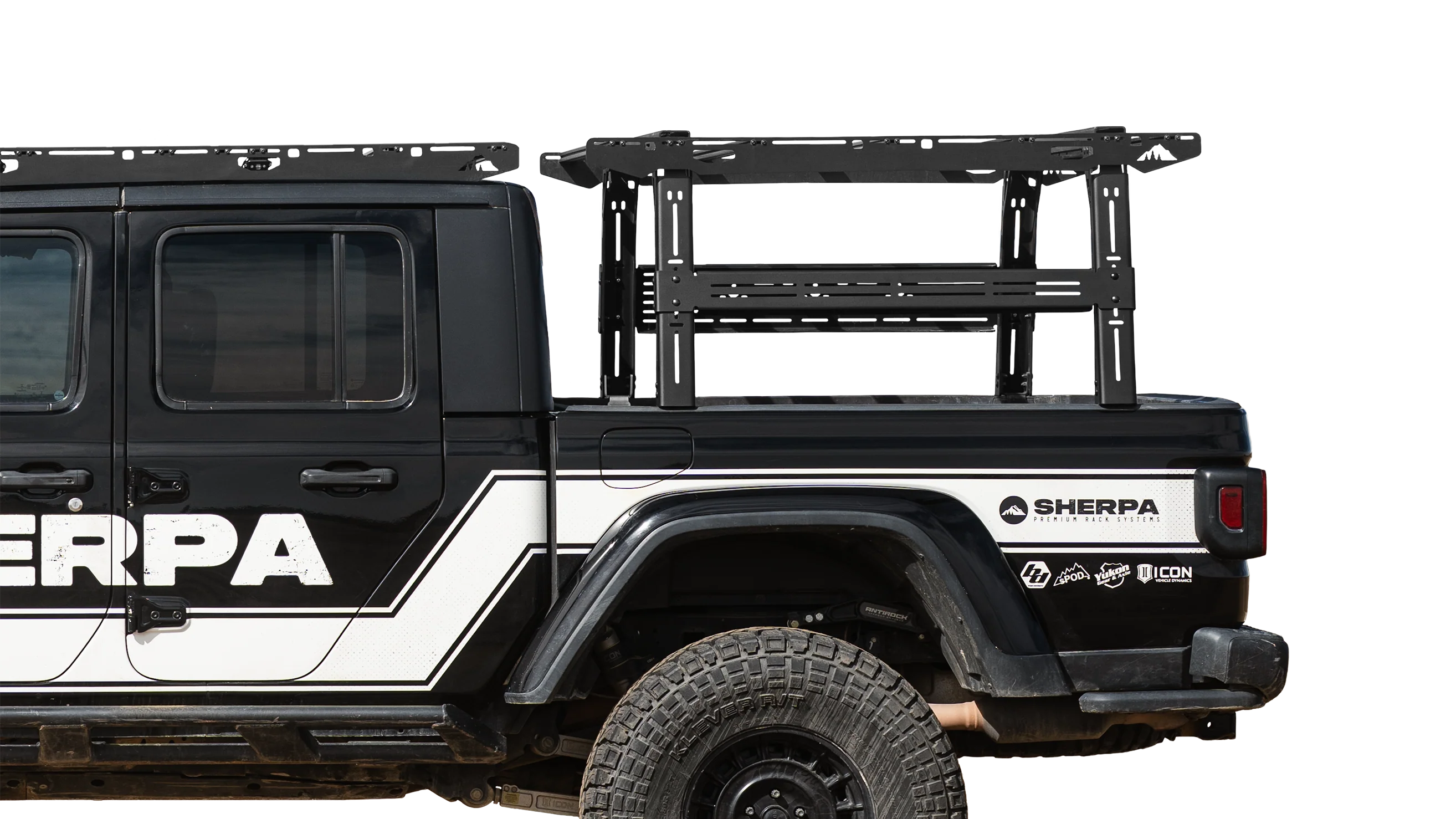 Jeep Gladiator Rack Height PAK System Bed Rack - Image 2