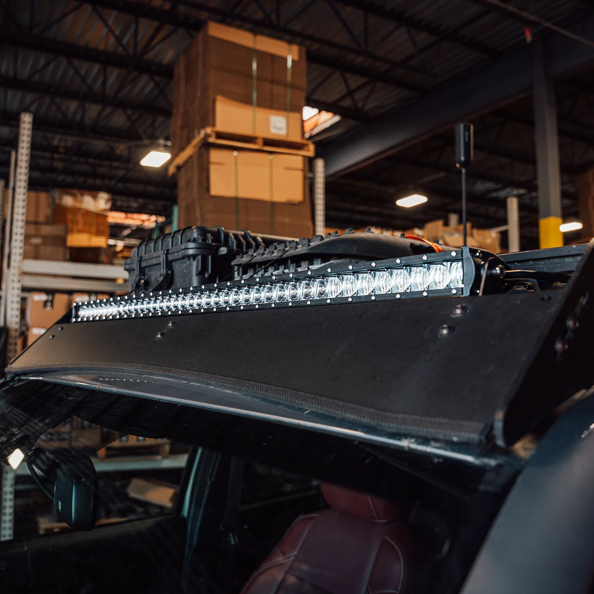 Sherpa Roof Rack Slim LED Light Bar Mounting Brackets - Image 5