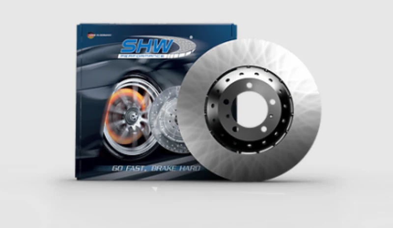 SHW 2021 Porsche Cayenne GTS 4.0L w/19in Wheel/NAO Pads Right Frt Smooth LW Brake Rotor (9Y0615302Q) - Image 2