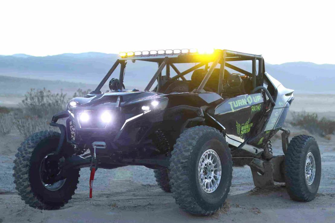 Single-Row BangerBar: (12 Pod / 47") (HXB Power - Yellow) - Image 3