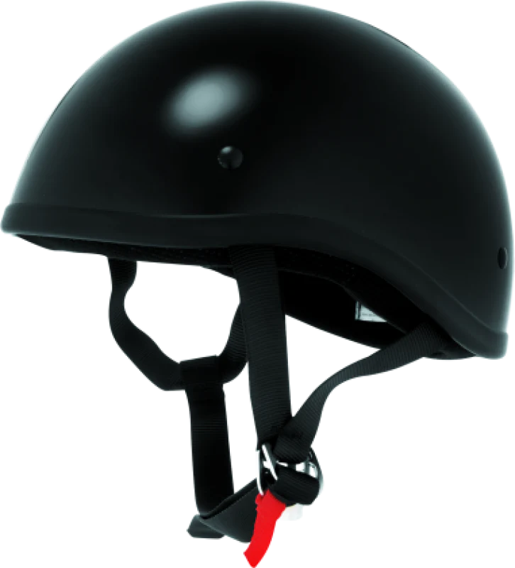 Skid Lids Original Helmet Flat Black - Large