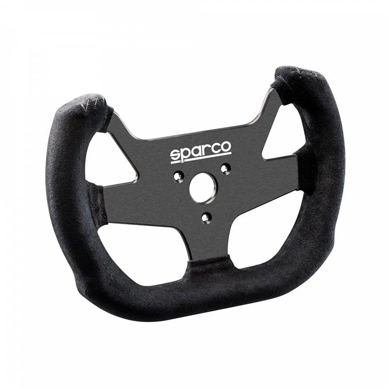Sparco F10A Suede Black Steering Wheel - Image 3
