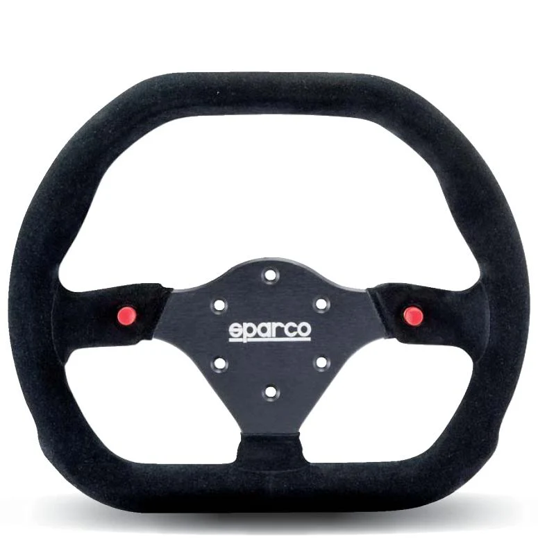 Sparco Steering Wheel 310X260 Suede Black - Image 3