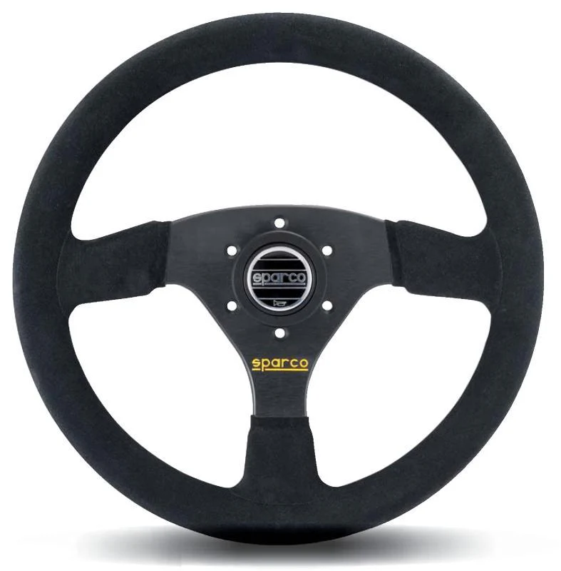 Sparco Steering Wheel 323 Suede Black - Image 3