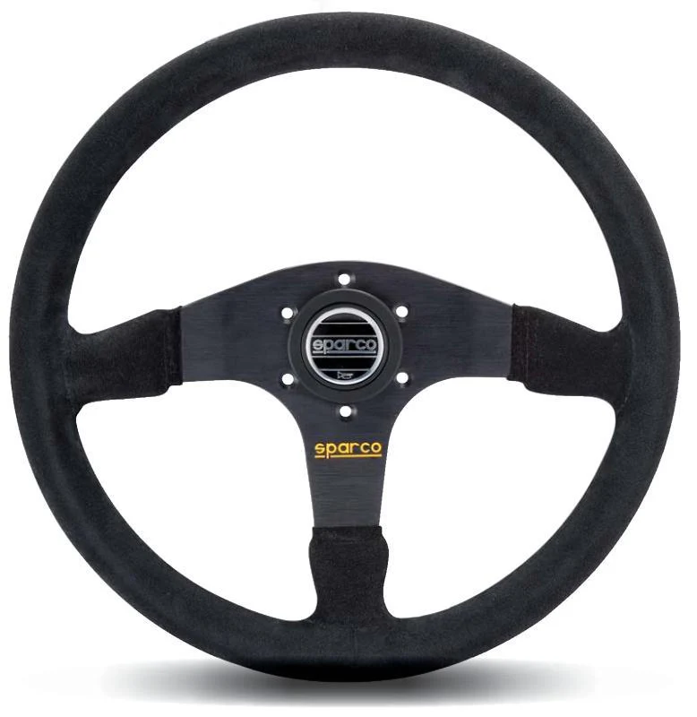 Sparco Steering Wheel 375 Suede Black - Image 3
