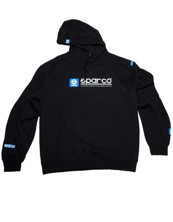 Sparco Sweatshirt Hooded WWW Blk Xxlrg - Image 2