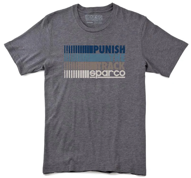 Sparco T-Shirt Punish Gry Med - Image 2