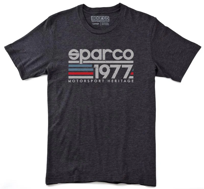 Sparco T-Shirt Vintage 77 Gry Xlrg - Image 2