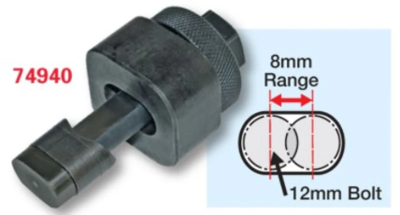 SPC Performance 12x8mm Slot Punch Tool - Image 2
